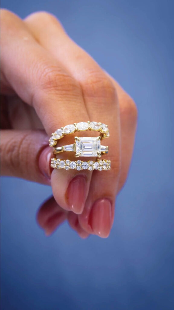 Emerald Engagement Ring